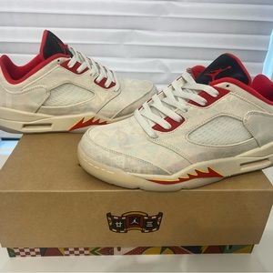 Nike air jordan 5 retro low Chinese new year size 8 (Pre-owned)
